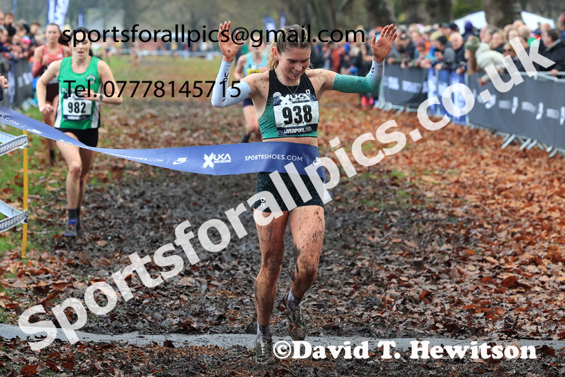 Senior Womens and Under-23s 2025 Liverpool Cross Challenge, Sefton Park, Saturday, November 22th. Photo: David T. Hewitson/Sports for All Pics